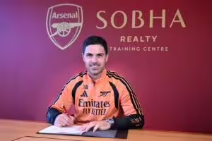 塔留下！官方：阿尔特塔与阿森纳续约，已执教枪手第8个赛季
